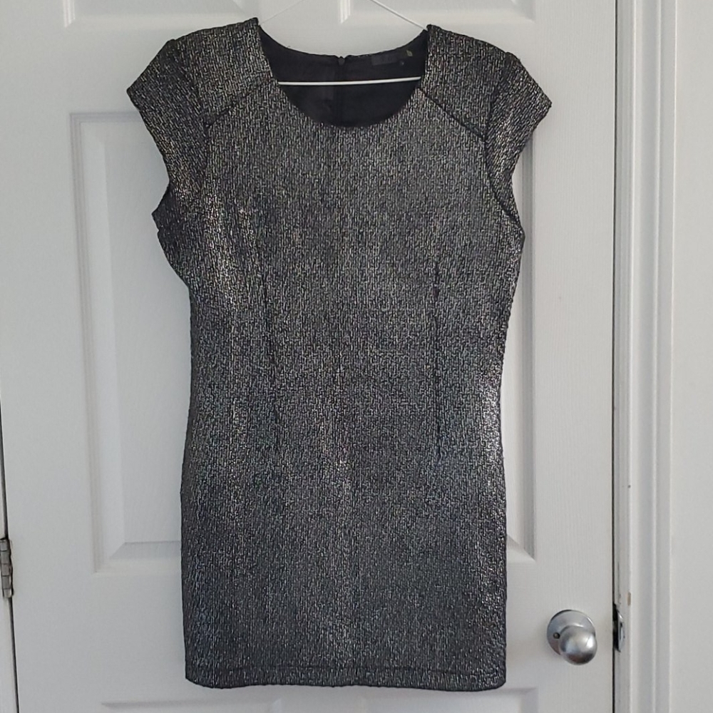 Silver classic dress